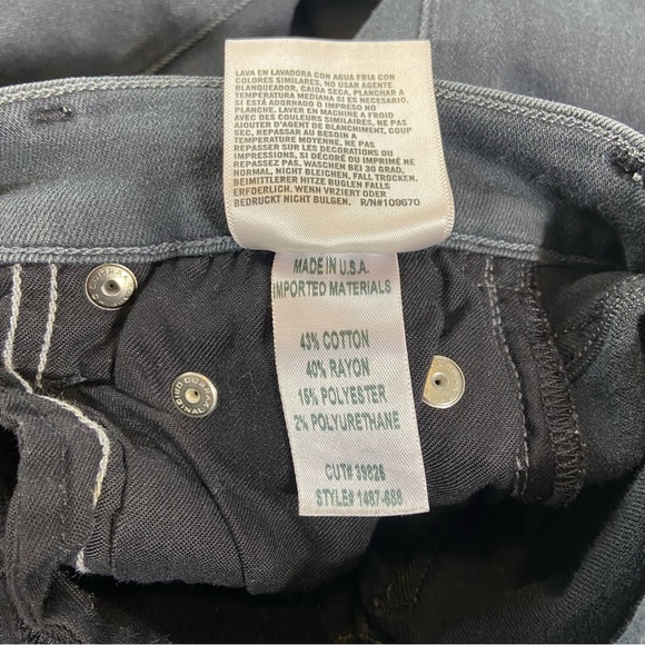 Citizens Of Humanity Rocket Crop Gray High Rise Skinny Stretch Jeans Sz 25 Gray - Picture 10 of 12